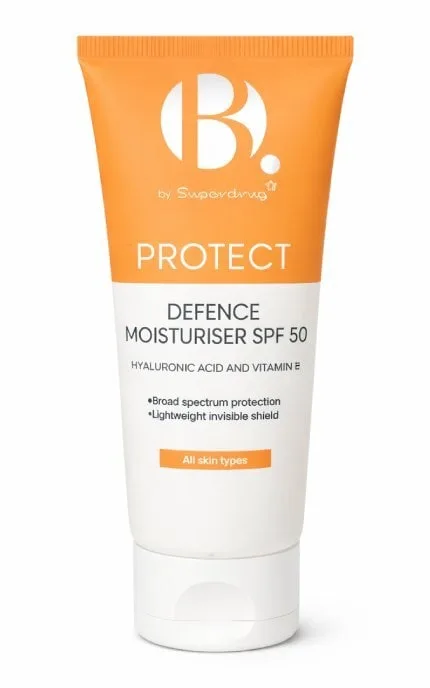 Крем для обличчя захисний з вітаміном Е та гіалуроновою кислотою SPF 50 Superdrug Protect 75 мл