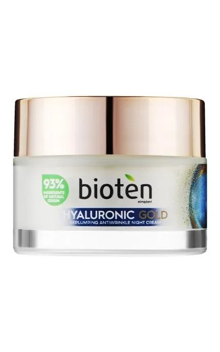 Крем для обличчя денний проти зморшок Bioten Hyaluronic Gold 50 мл