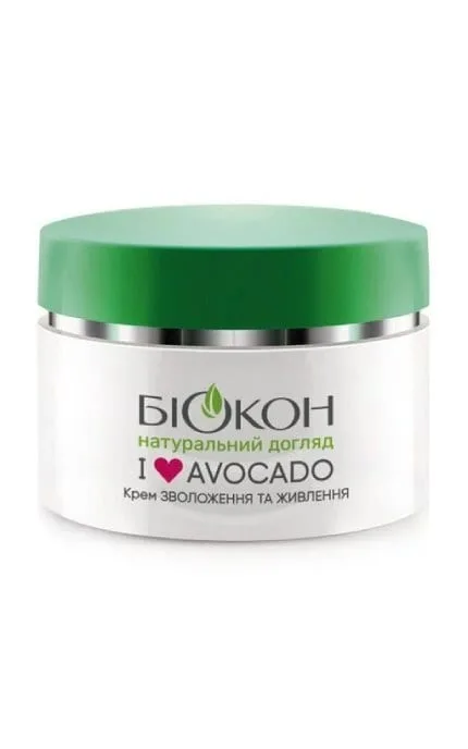 Крем для обличчя Біокон I love avocado Зволоження та живлення 50 мл