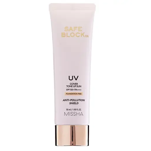 Сонцезахисний крем MISSHA Safe Block RX Cover, SPF50+, 50 мл