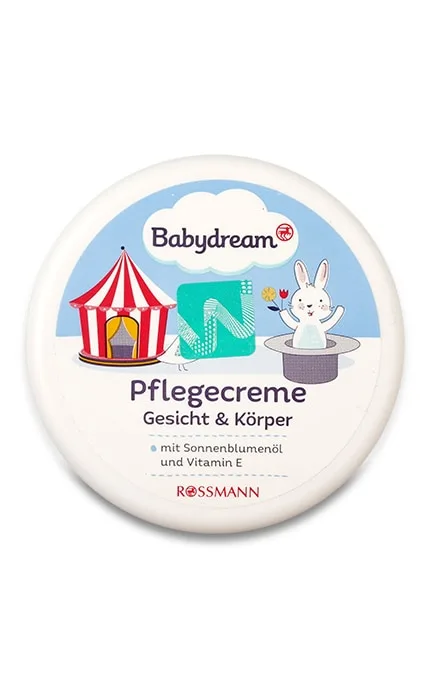 Крем для обличчя та тіла дитячий Babydream Rossmann Для усіх типів шкіри 150 мл