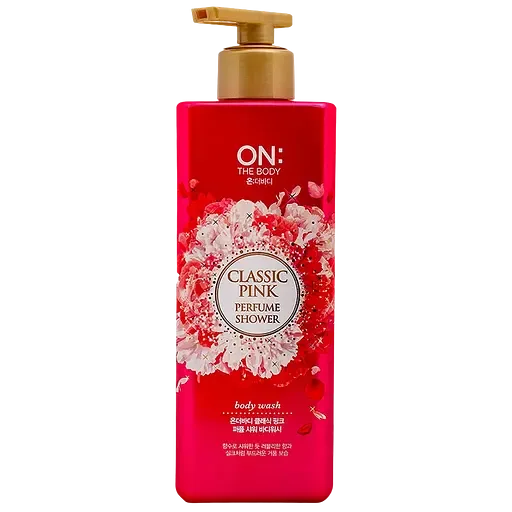Гель для душу LG Household&Health On the Body Classic Pink з ароматом парфумів Kenzo" I Love You ", 500 мл (8801051028546)