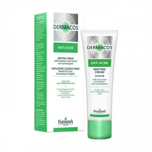 Денний матуючий крем для обличчя Farmona Dermacos Anti-Acne UVA/UVB, 50 мл