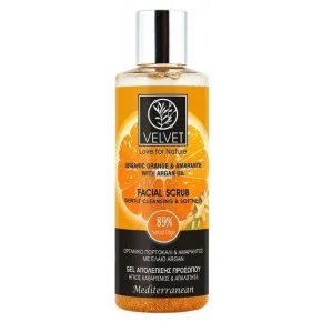 Скраб для обличчя глибоке очищення і м'якість Organic Orange & Amaranth