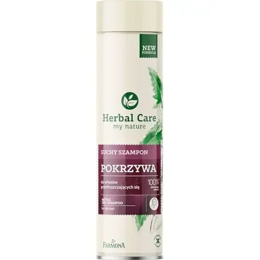 Шампунь сухий для жирного волосся Farmona Herbal Care Кропивний 150 мл