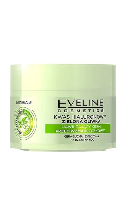 Крем для обличчя омолоджуючий Eveline Cosmetics Healuronic Acid Green Olive 50 мл