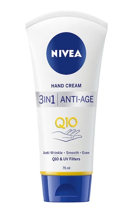 Крем для рук Nivea 3 в 1 Антивіковий Q10 75 мл