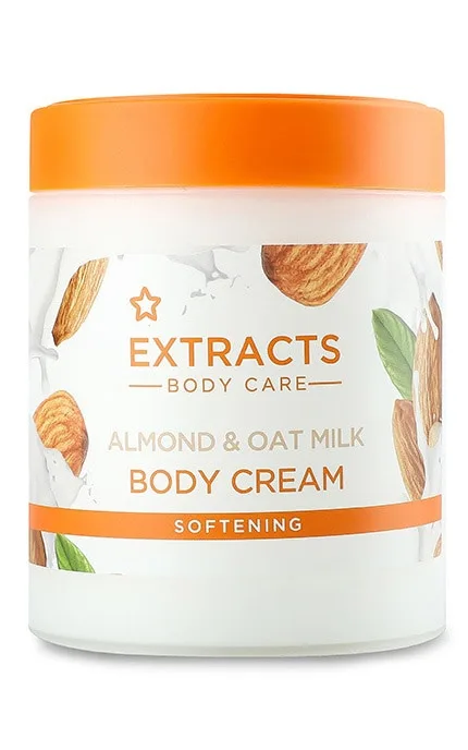 Крем для тіла Superdrug Extracts Softening Almond&Oat milk 475 мл