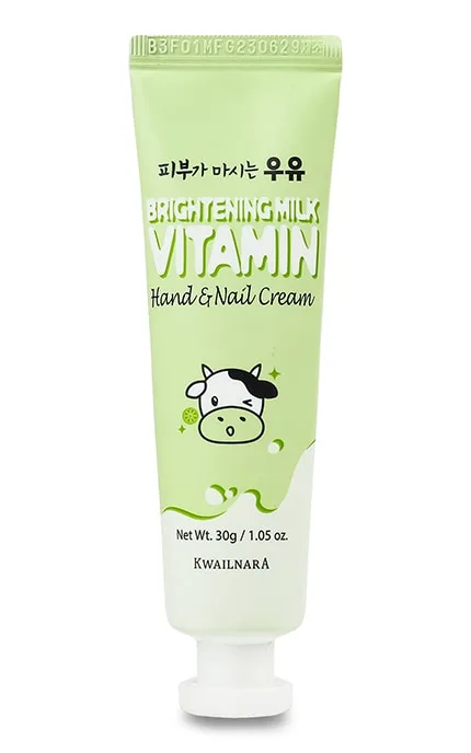 Крем для рук та нігтів Kwailnara Vitamin Brightening milk 30 г
