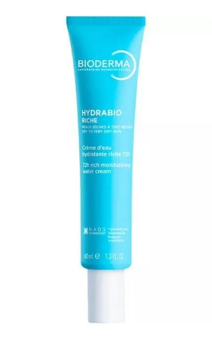 Крем для сухої шкіри Bioderma Hydrabio Rich Moisturising Water Cream 72H Інтенсивно зволожувальний 40 мл