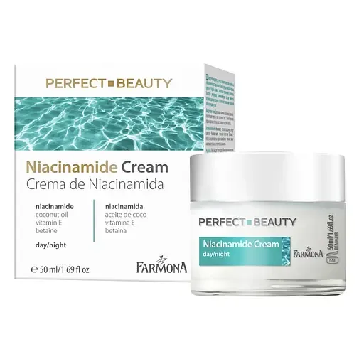 Крем для обличчя Farmona Perfect Beauty Зволожуючий, від зморшок, з ніацинамідом, 50 мл (5900117975862)