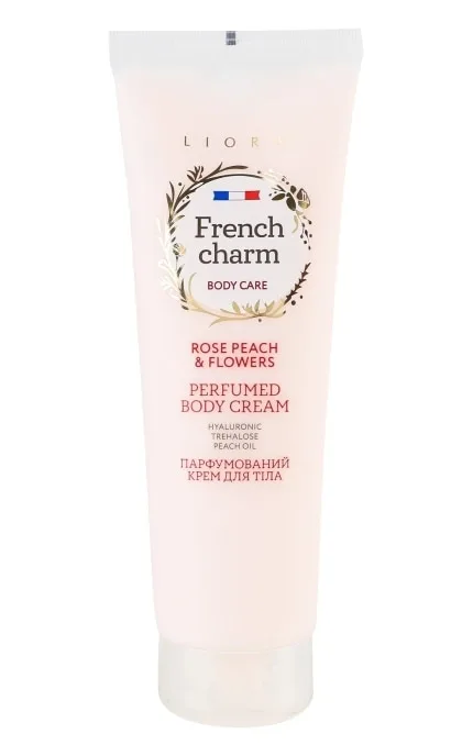 Крем для тіла Liora Rose peach&Flowers French charm 260 мл