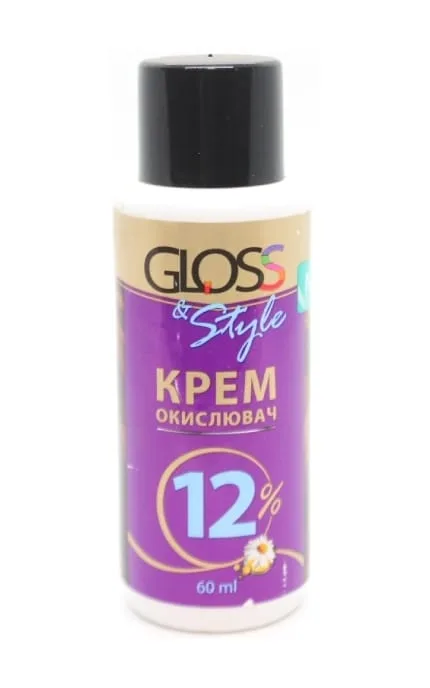 Крем окислювач для волосся Gloss&Style