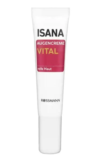 Крем для шкіри навколо очей Isana Vital 15 мл