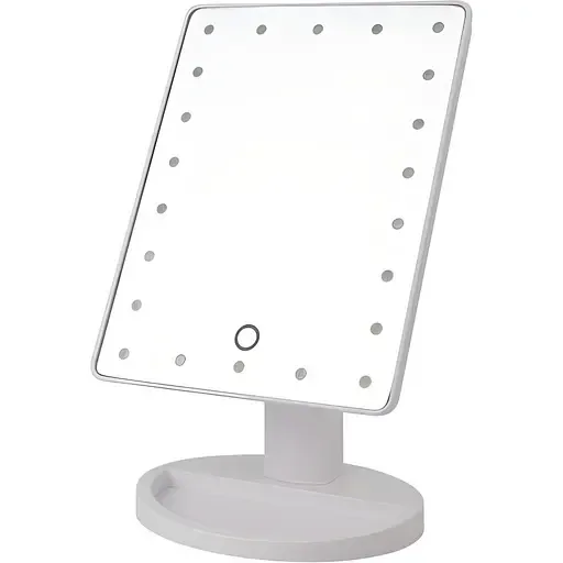 Дзеркало для макіяжу Supretto з LED-підсвічуванням прямокутне (7923)