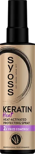 Спрей для волосся Syoss, кератин, термозахист, 200 мл
