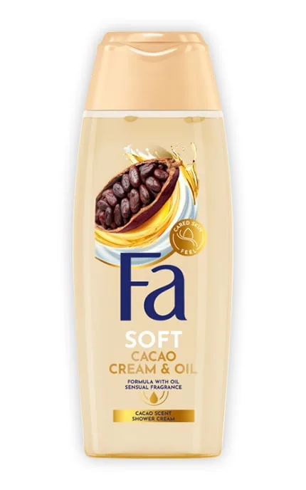 Крем-гель для душу Fa Cream & Oil з олією кокоса та ароматом какао 250 мл