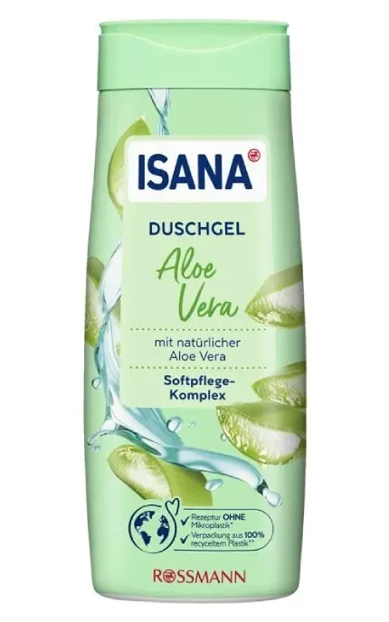 Крем-гель для душу Isana Aloe Vera Rossmann З алое вера 300 мл