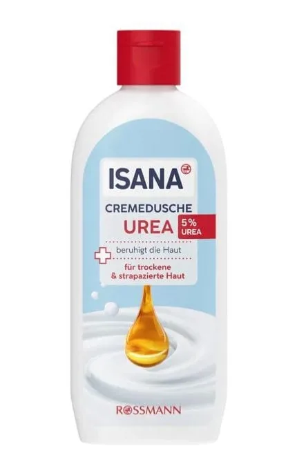 Крем-гель для душу Isana з 5% cечовиною та екстрактом ши 250 мл