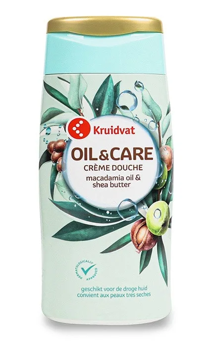 Крем-гель для душу Kruidvat Oil&Care 300 мл