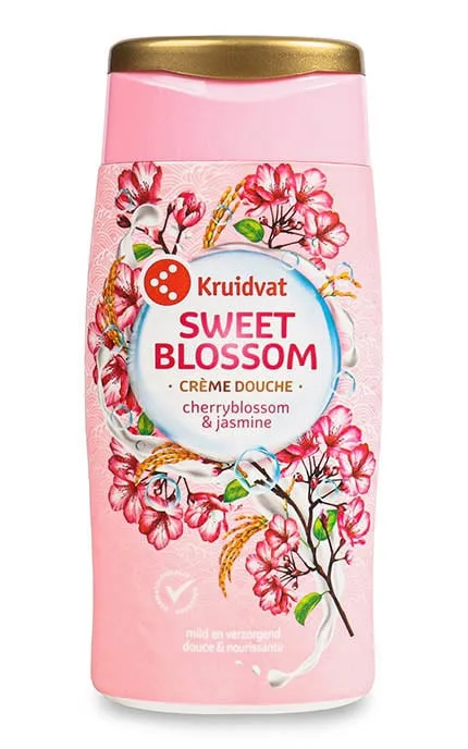 Крем-гель для душу Kruidvat Sweet blossom 300 мл
