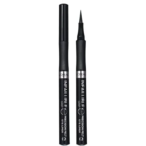 Підводка для контурів повік L'Oréal Paris Infaillible Grip ультратонка матова чорна 1 мл (AA490700)