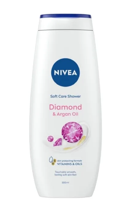 Крем-гель для душу Nivea Care Diamond & Argan Oil доглядовий 500 мл