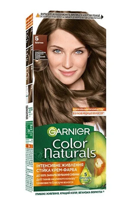 Крем-фарба Garnier Color Naturals Creme 5 Шатен
