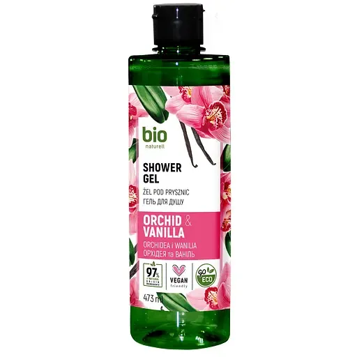 Гель для душу Bio Naturell Orchid&Vanilla Shower gel, 473 мл