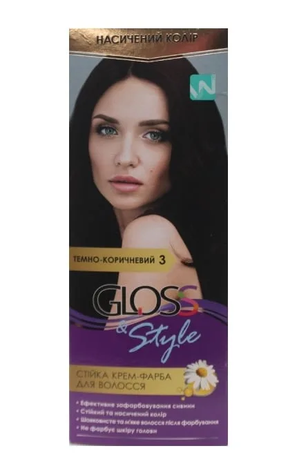 Крем-фарба для волосся Gloss&Style