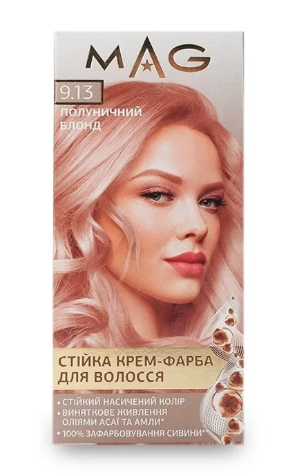 Крем-фарба для волосся стійка M.A.G. відтінок