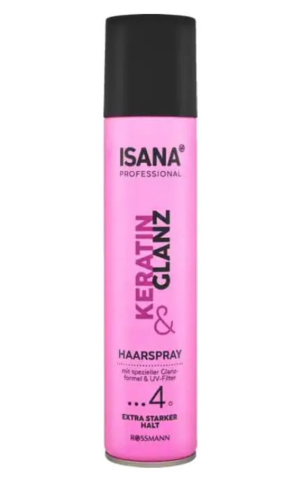 Лак для волосся Isana Professional Keratin&Glanz 250 мл