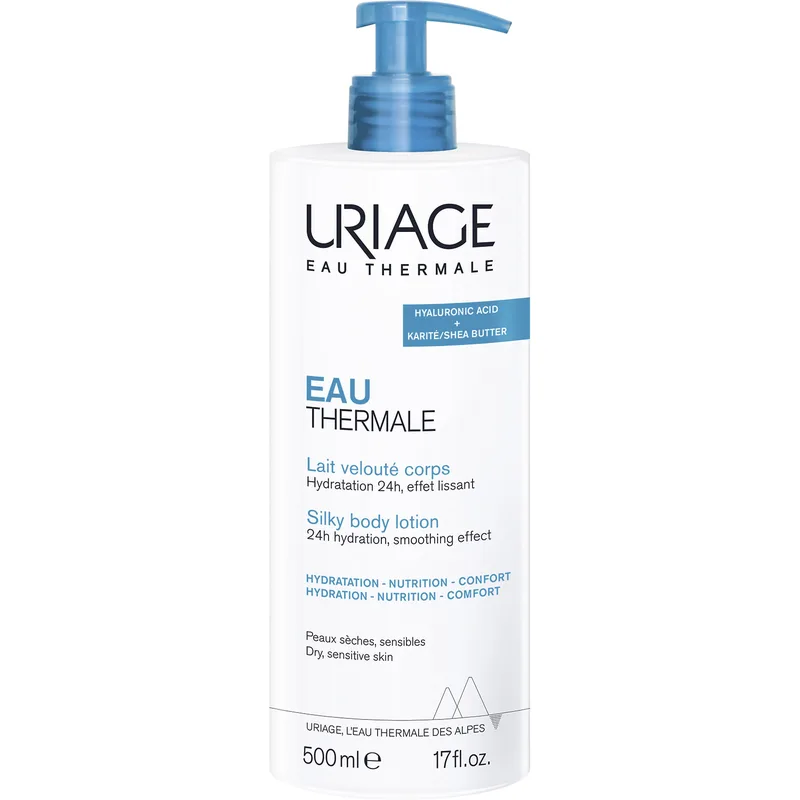 Молочко для тіла URIAGE (Урьяж) EAU THERMALE (О Термале) шовковисте для сухої, чутливої шкіри