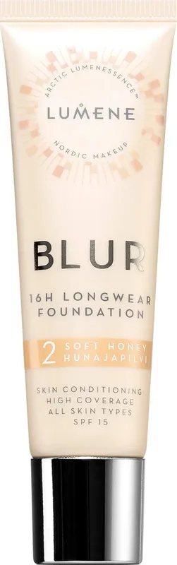 Стійка тональна основа Lumene BLUR SPF 15, 2 Soft Honey 30 мл
