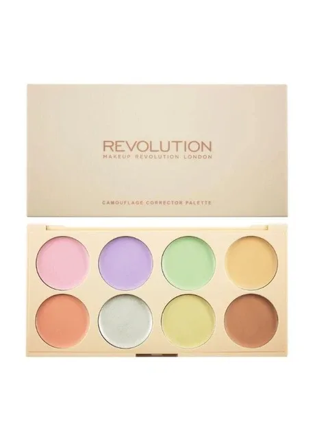 Палітра кольорових коректорів Camouflage Corrector Palette Revolution (294909213)