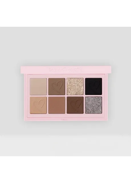 Міні-палетка тіней для повік - Grungy Greys 6,25гр Beauty Creations Duet Mini Palette (362495482)