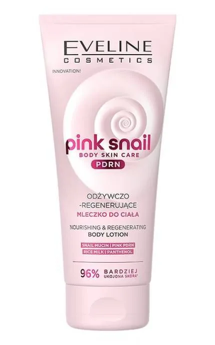 Лосьйон для тіла Eveline Cosmetics Pink Snail Nourishing живильний та регенеруючий 200 мл