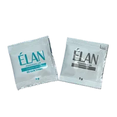 Elan Фарба для брів Темно-коричневий 5г + окісник