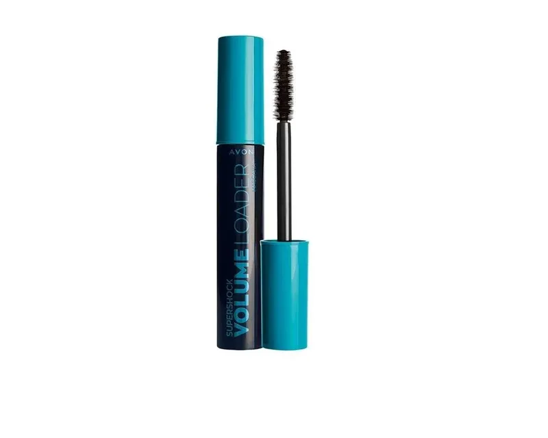 Туш для вій Avon «СуперШок». Екстремальний об`єм» BROWN BLACK/Чорно-коричнева