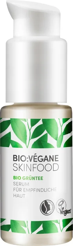 Сироватка Bio:Vegane (Біо Веган) Органічний зелений чай для чутливої шкіри обличчя 30 мл