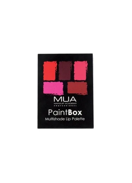 Палетка для губ MUA Paint Box - Rose Rouge MUA Makeup Academy (301417176)