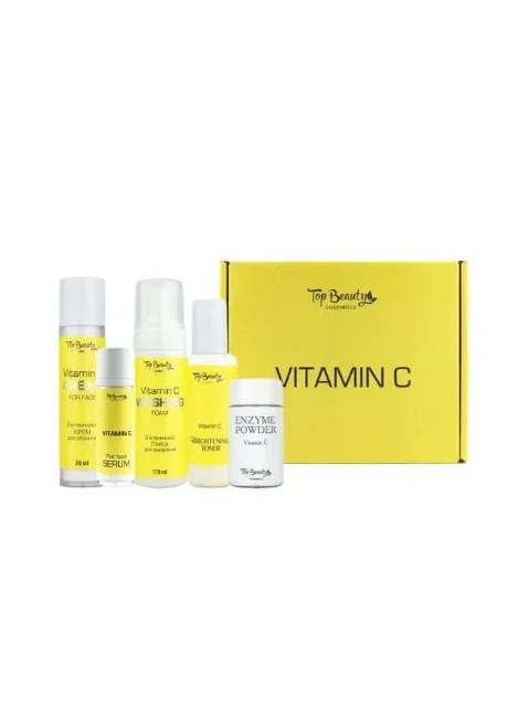 Top Beauty Набір з вітаміном C Box 5 товарів в наборі — Крем, Україна (375843530)