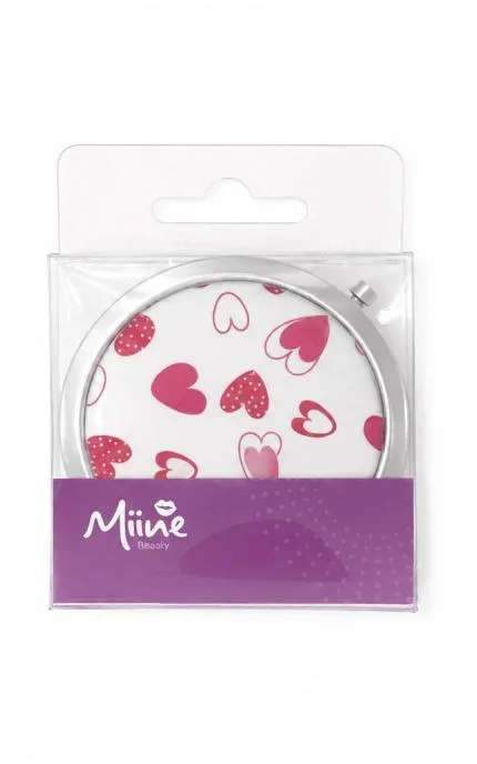 Люстерко косметичне Miine сердечка 1 шт