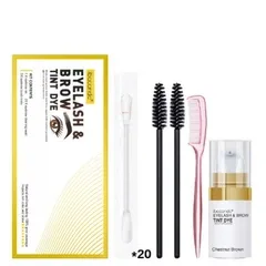 Набір для фарбування вій та брів ibcccndc Eyelash&Brow Tint Dye, чорний