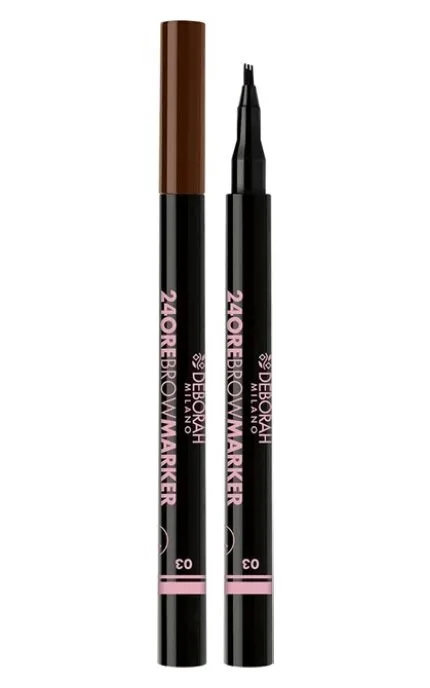 Маркер для брів Deborah 24Ore Brow Marker 03 Dark brown 0.8 г