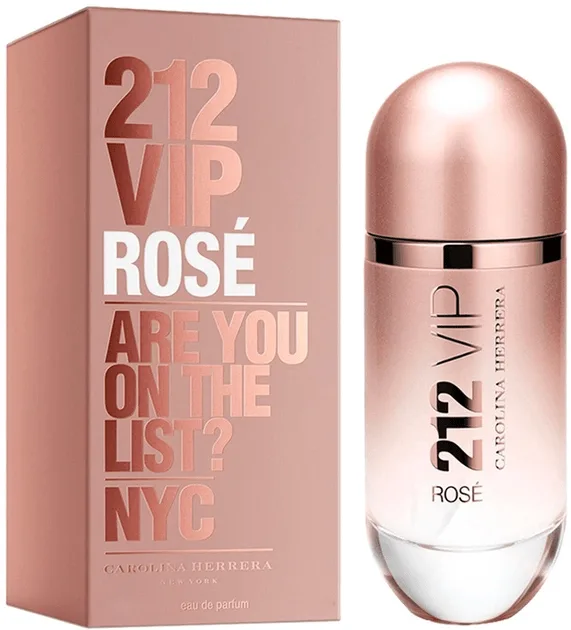 C.Herrera VIP Rose 212 Rose туалетна вода жіноча, 50мл