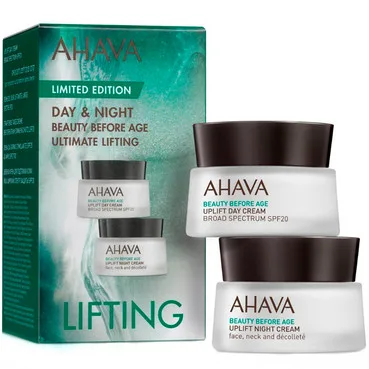 Набір ліфтинг-кремів для обличчя Ahava BBA Limited Edition (day/cream/15ml + night/cream/15ml)