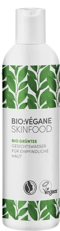 Тонік Bio:Vegane (Біо Веган) очищувальний Органічний зелений чай для чутливої шкіри обличчя 200 мл