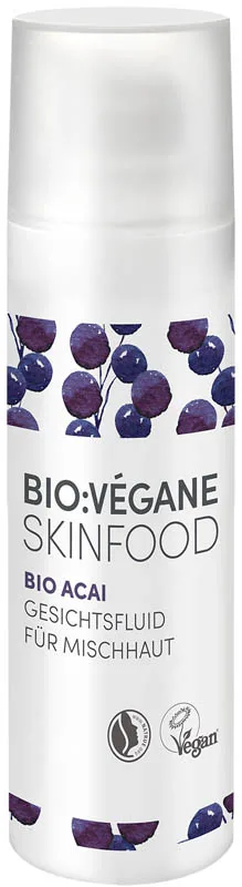 Флюїд Bio:Vegane (Біо Веган) Органічні ягоди Асаї для комбінованої шкіри обличчя 30 мл