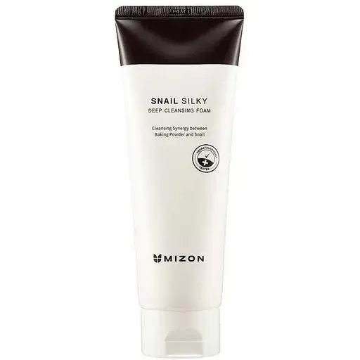 Mizon Snail Silky глибоко очищаюча пінка з екстрактом равлика 150 мл